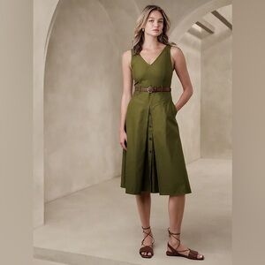 Banana Republic DROP-WAIST MIDI DRESS